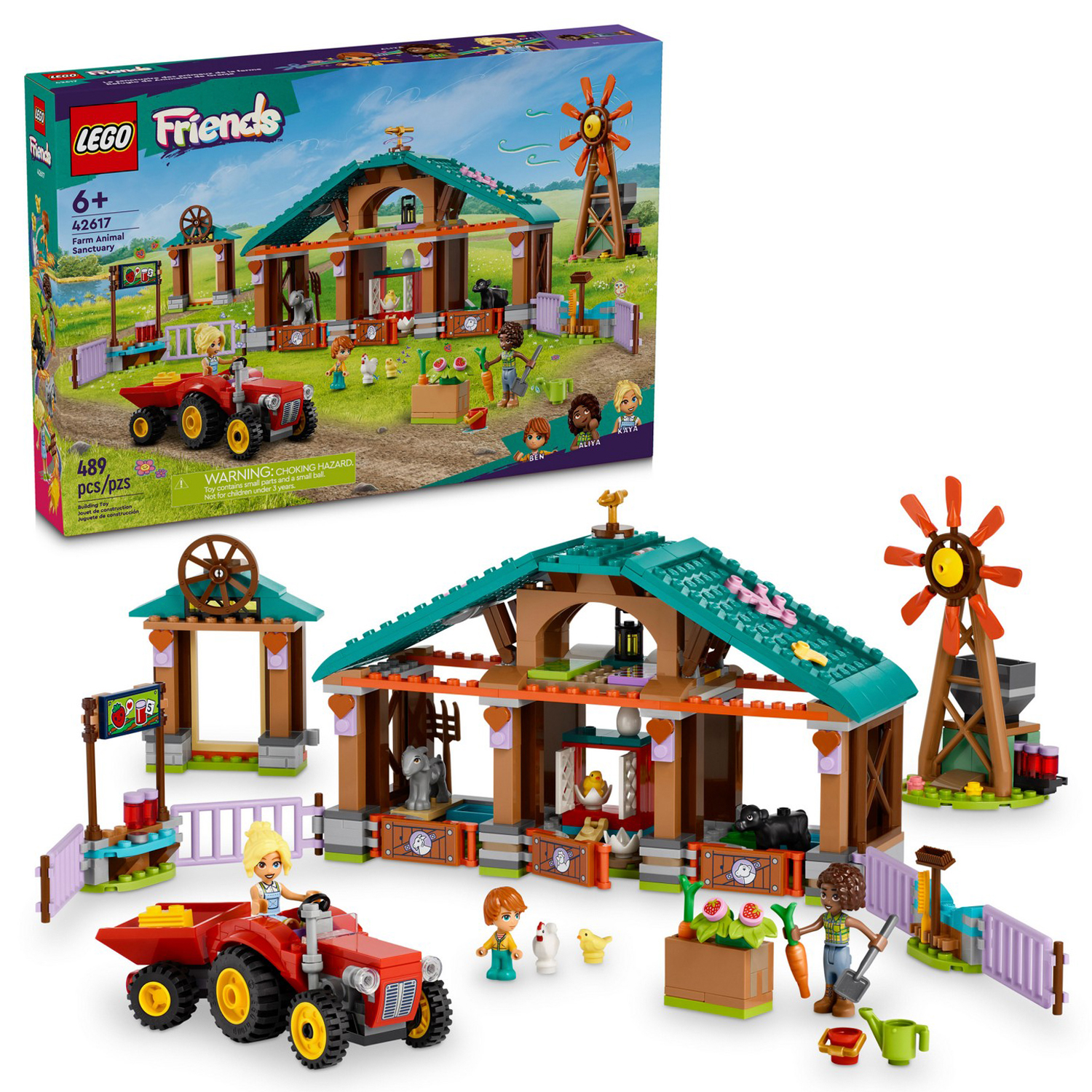 Конструктор детский LEGO Friends Ферма 42617 купить по цене 6369 ₽ в  интернет-магазине Детский мир