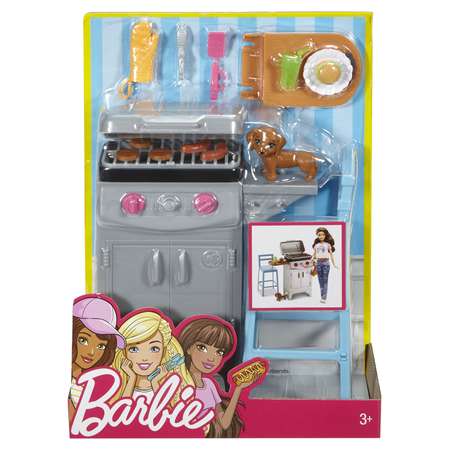 Аксессуар для кукол Barbie садовая мебель в ассортименте