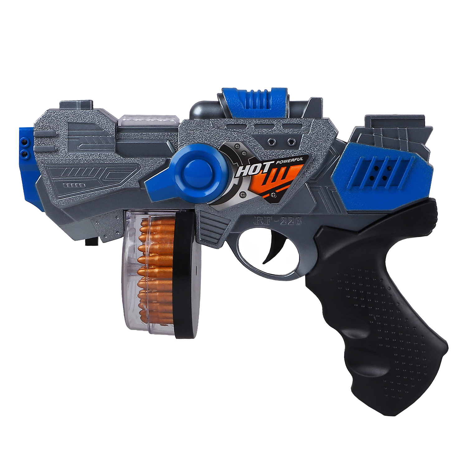 Игрушечное оружие Маленький Воин Пистолет на батарейках со звуком и светом JB0211467 - фото 8