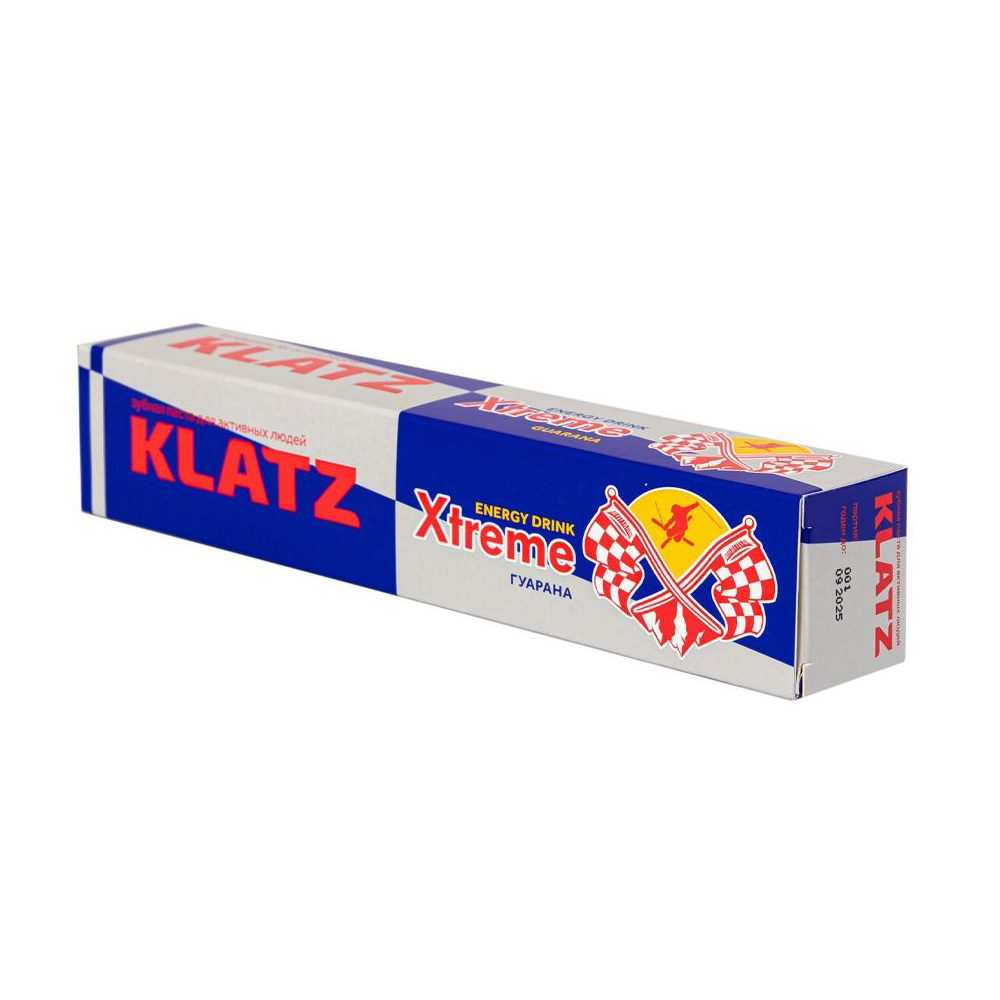 Зубная паста KLATZ X-treme Energy drink Гуарана 75мл - фото 3