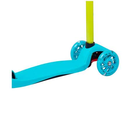 Самокат RIDEX трехколесный 3 wheels scooter Kiko 120/80 light blue/green