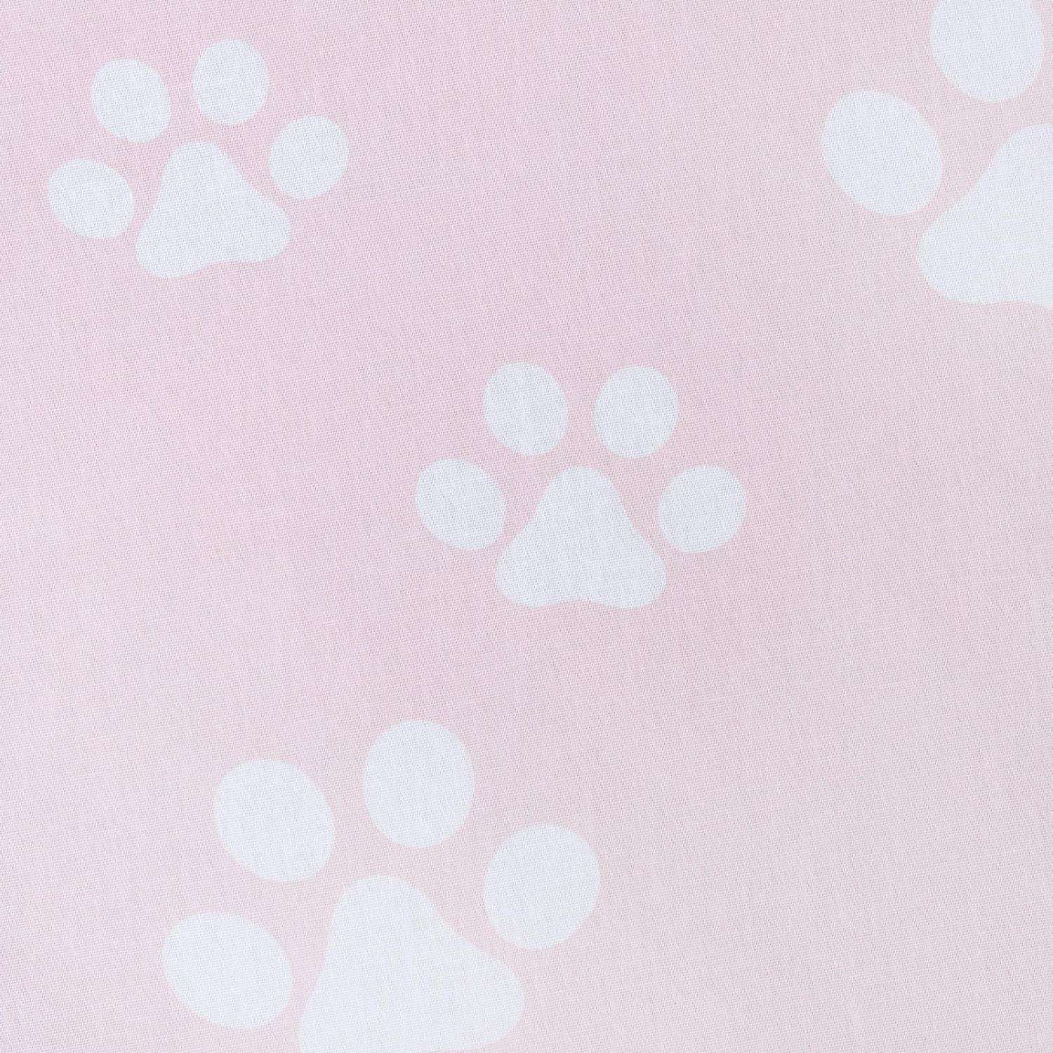 Простыня Этель Pink cat 150х214 см бязь - фото 3