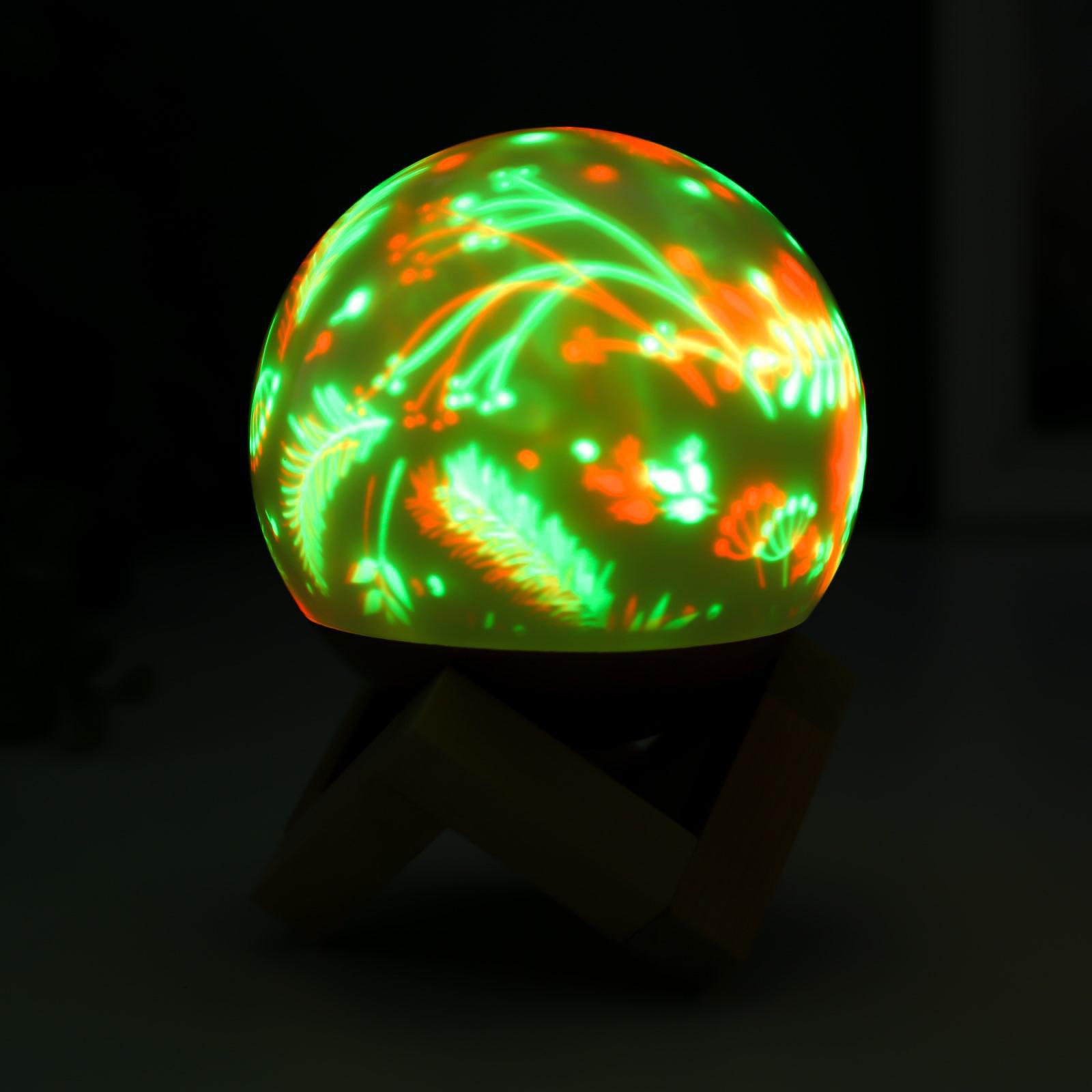 Ночник RISALUX «Колоски» LED USB - фото 4