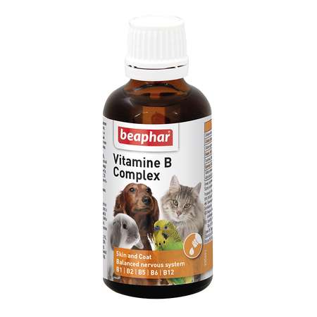 Добавка для собак и кошек Beaphar Vitamin B Complex 50мл