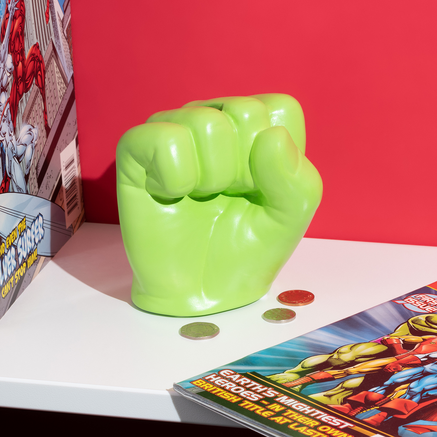 Копилка PALADONE Marvel Hulk Fist Money Box PP7987MC - фото 8