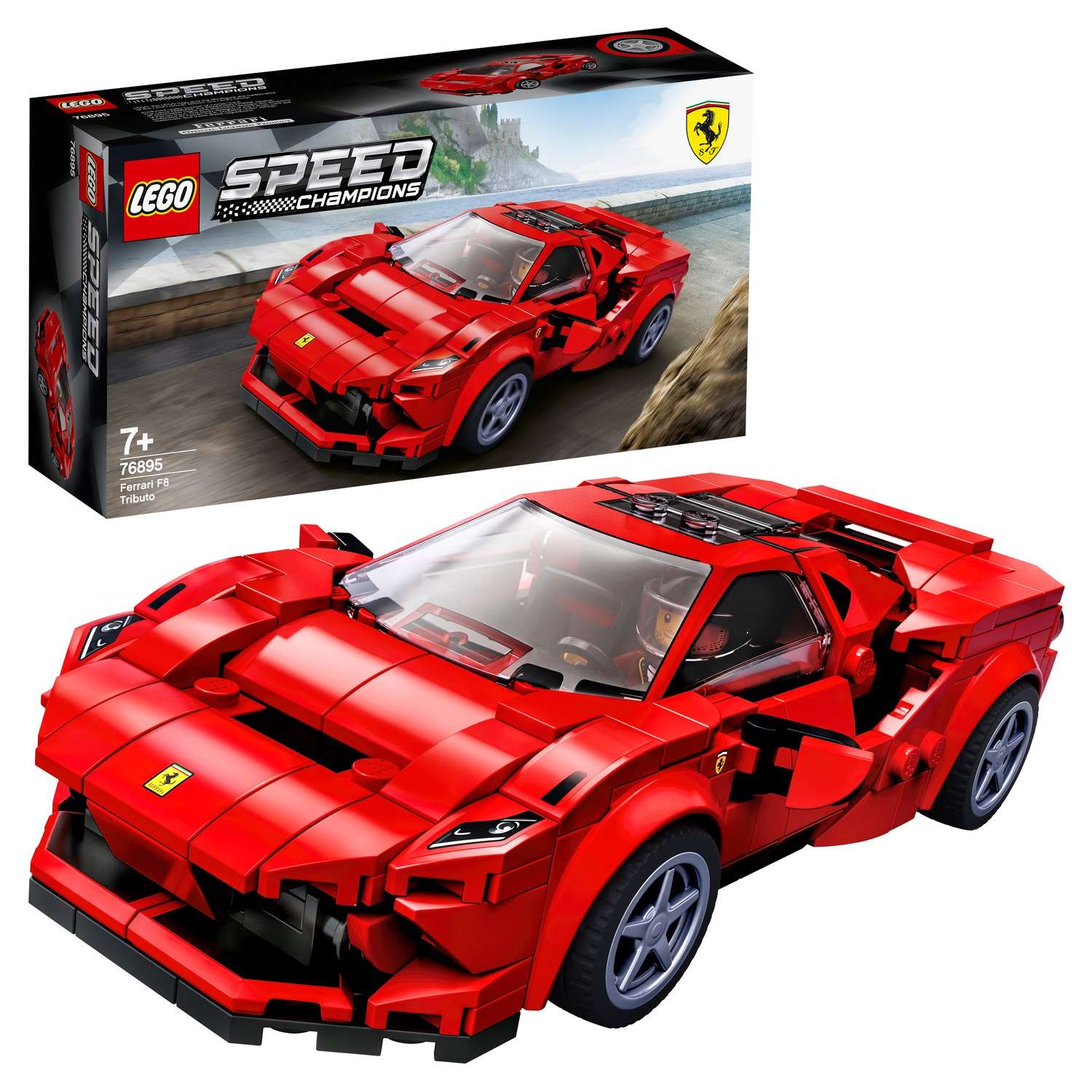 Конструктор LEGO Speed Champions Ferrari F8 Tributo 76895 - фото 1