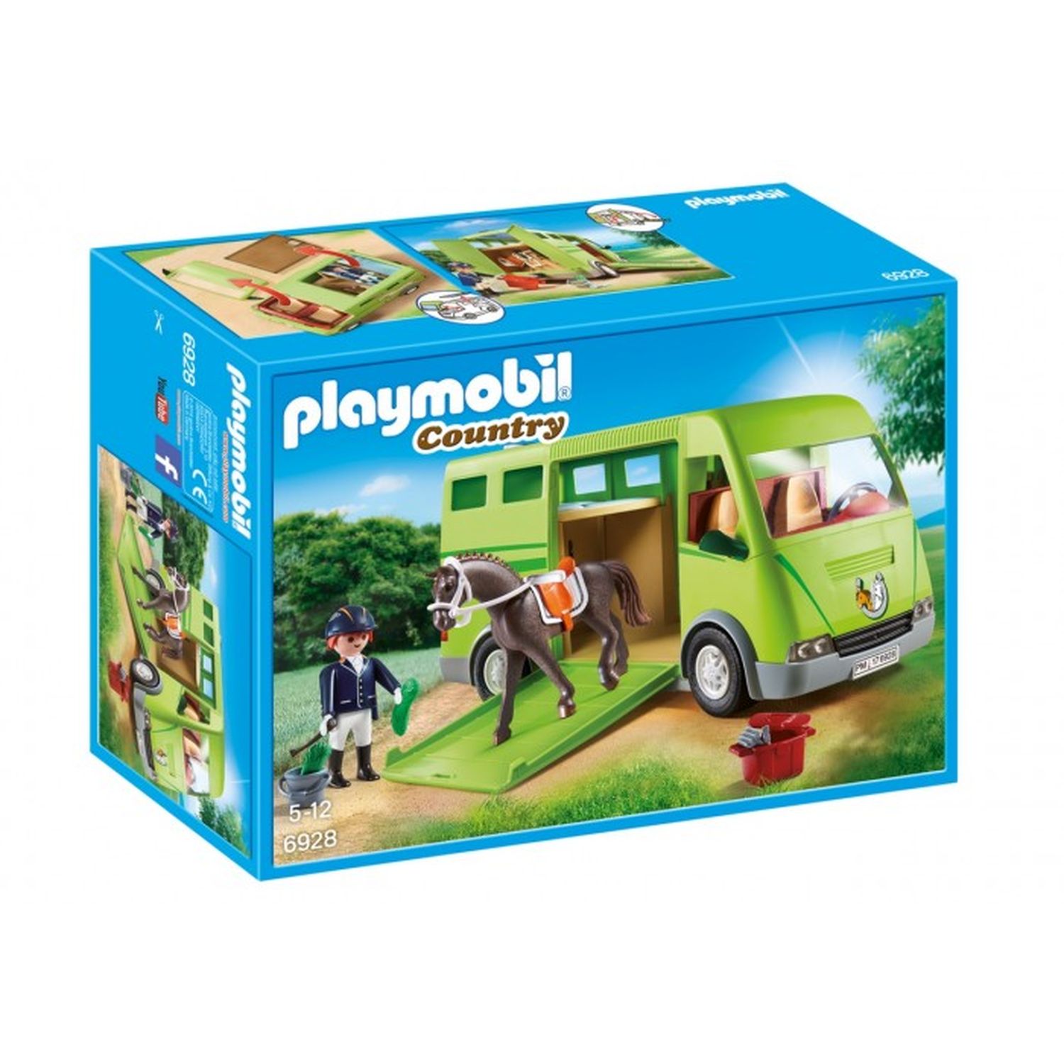 Конструктор Playmobil Лошадиный бокс - фото 1