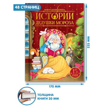 Новогодняя книга для детей Malamalama Добрая сказка Истории Дедушки Мороза
