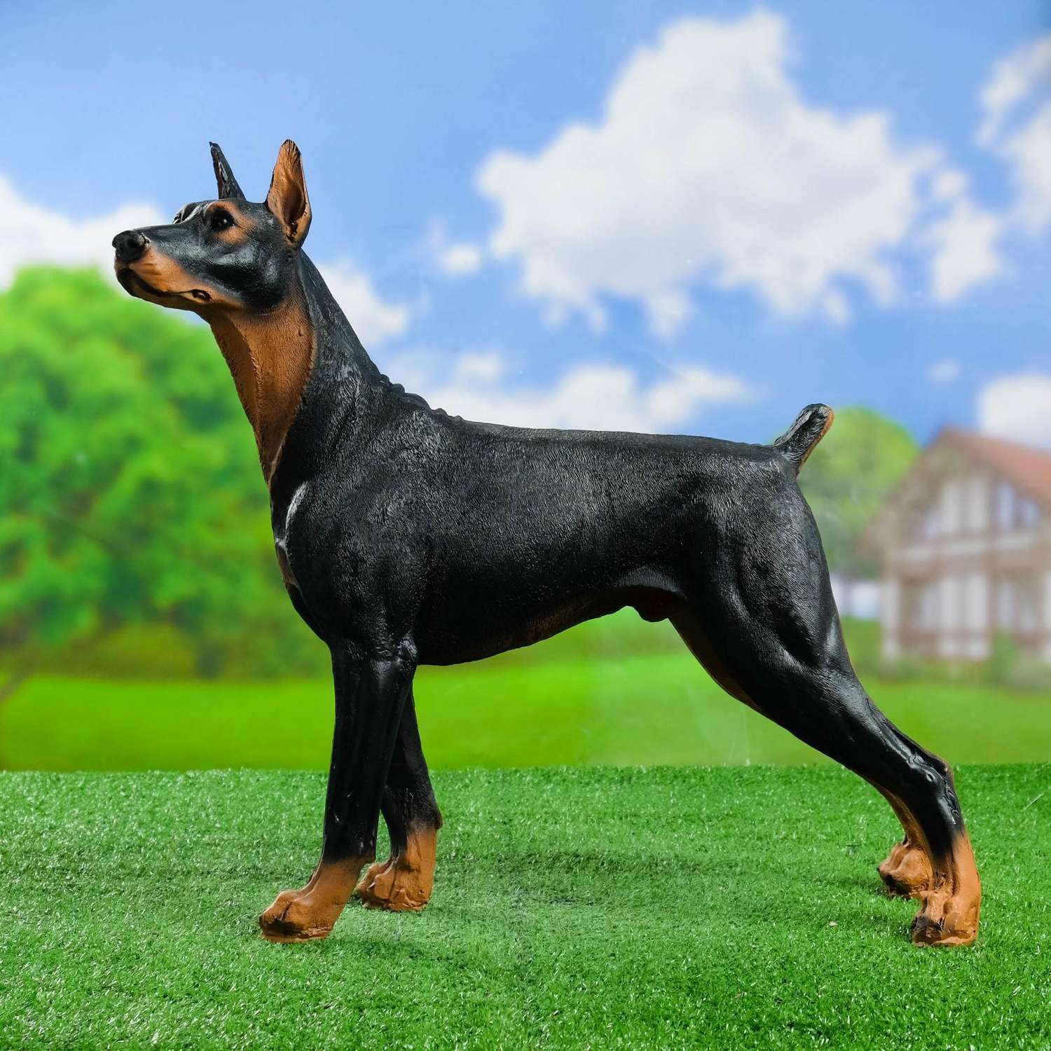 Садовая фигура Хорошие сувениры «Собака Доберман» - фото 1