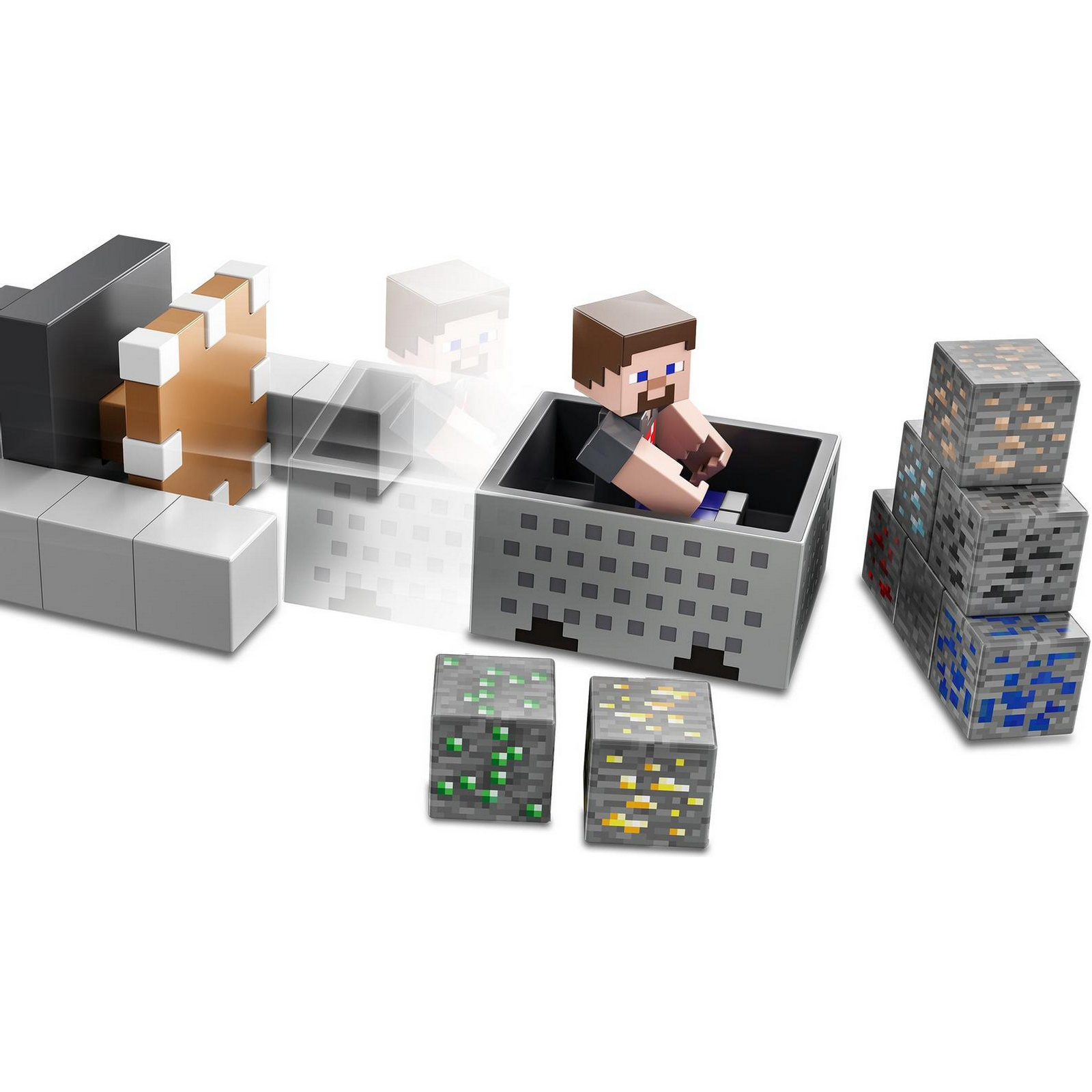 Набор разрушителя Minecraft фигурка +аксессуары GVL55 - фото 6