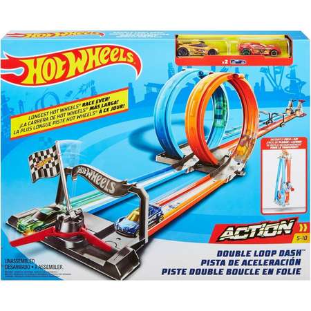 Набор игровой Hot Wheels Скоростные мертвые петли GFH85