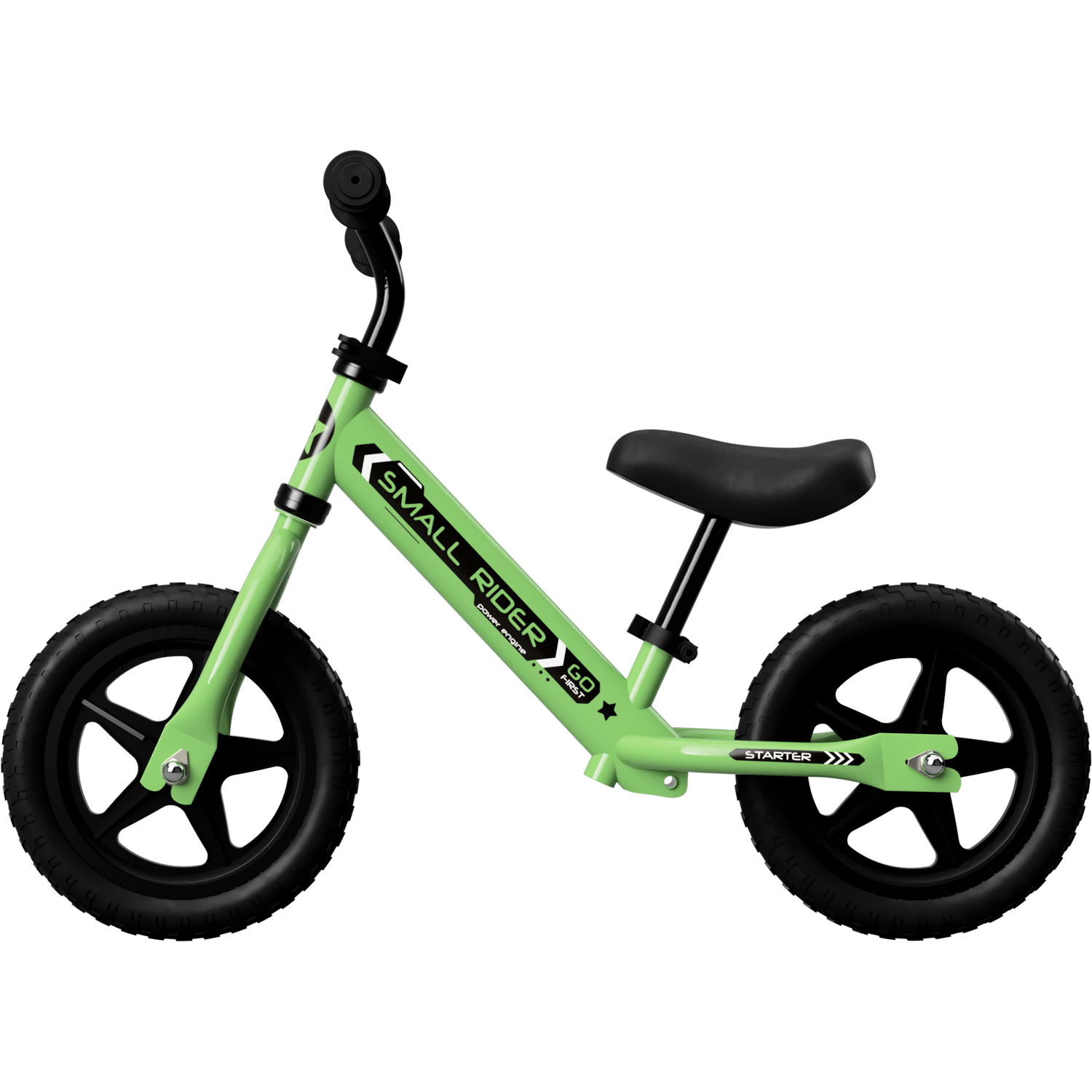 Детский беговел Small Rider Starter зеленый - фото 12