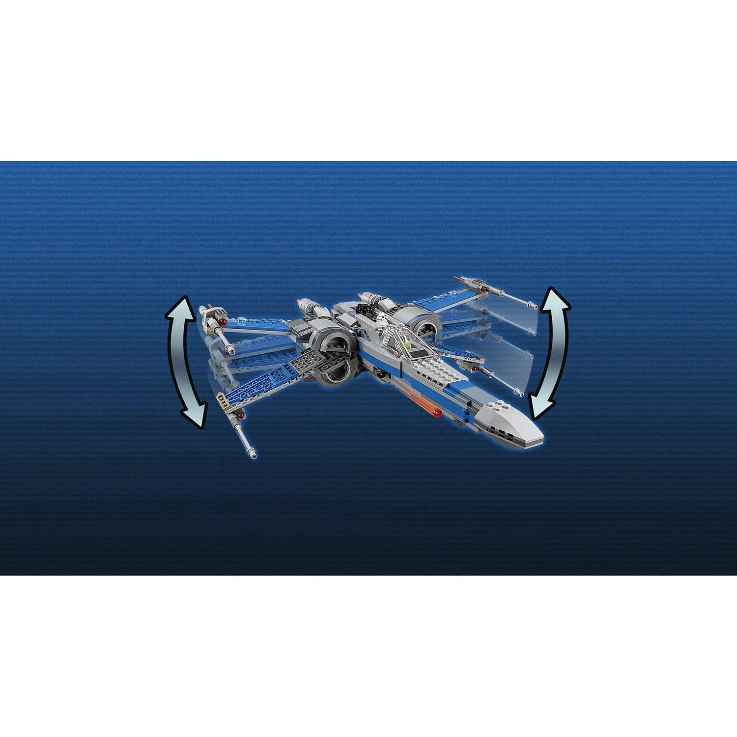 Конструктор LEGO Star Wars TM Истребитель Сопротивления типа Икс (75149) - фото 6