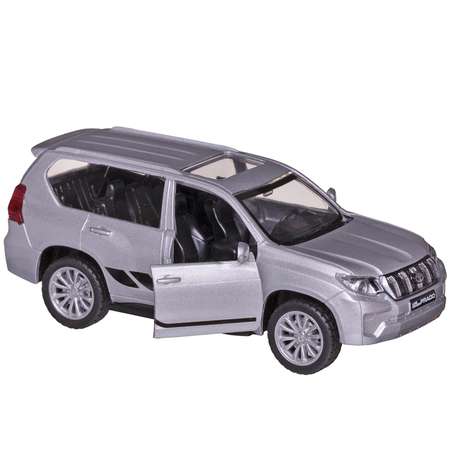 Автомобиль Abtoys Land Rover MSZ 1:43 серебряный
