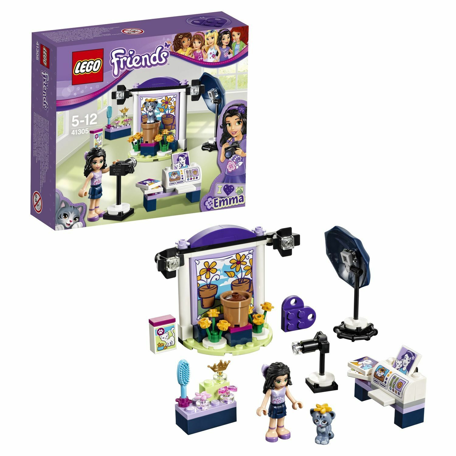 Конструктор LEGO Friends Фотостудия Эммы (41305) - фото 1