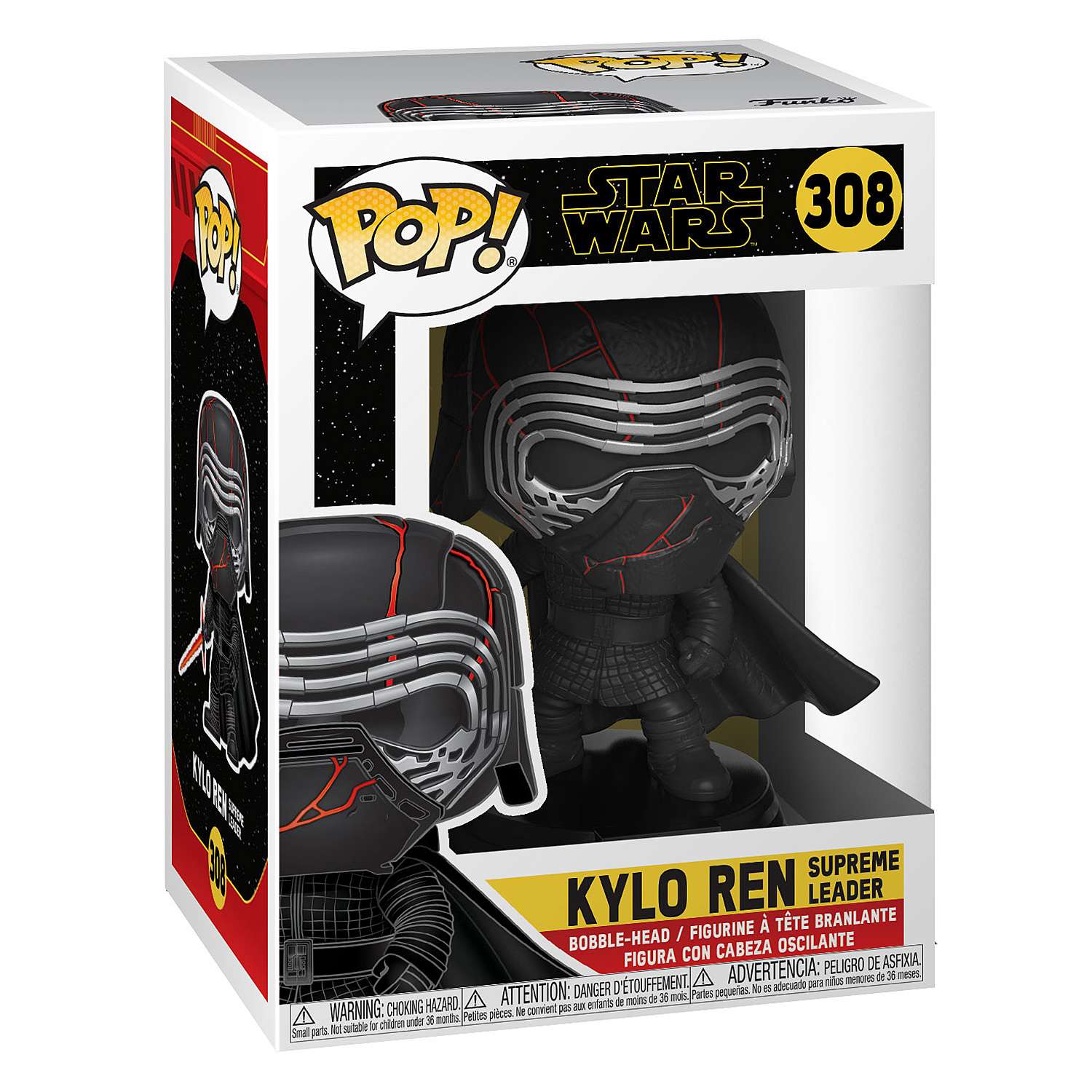 Игрушка Funko Pop Bobble Star wars Kylo Ren Supreme Leader Fun25493 - фото 2