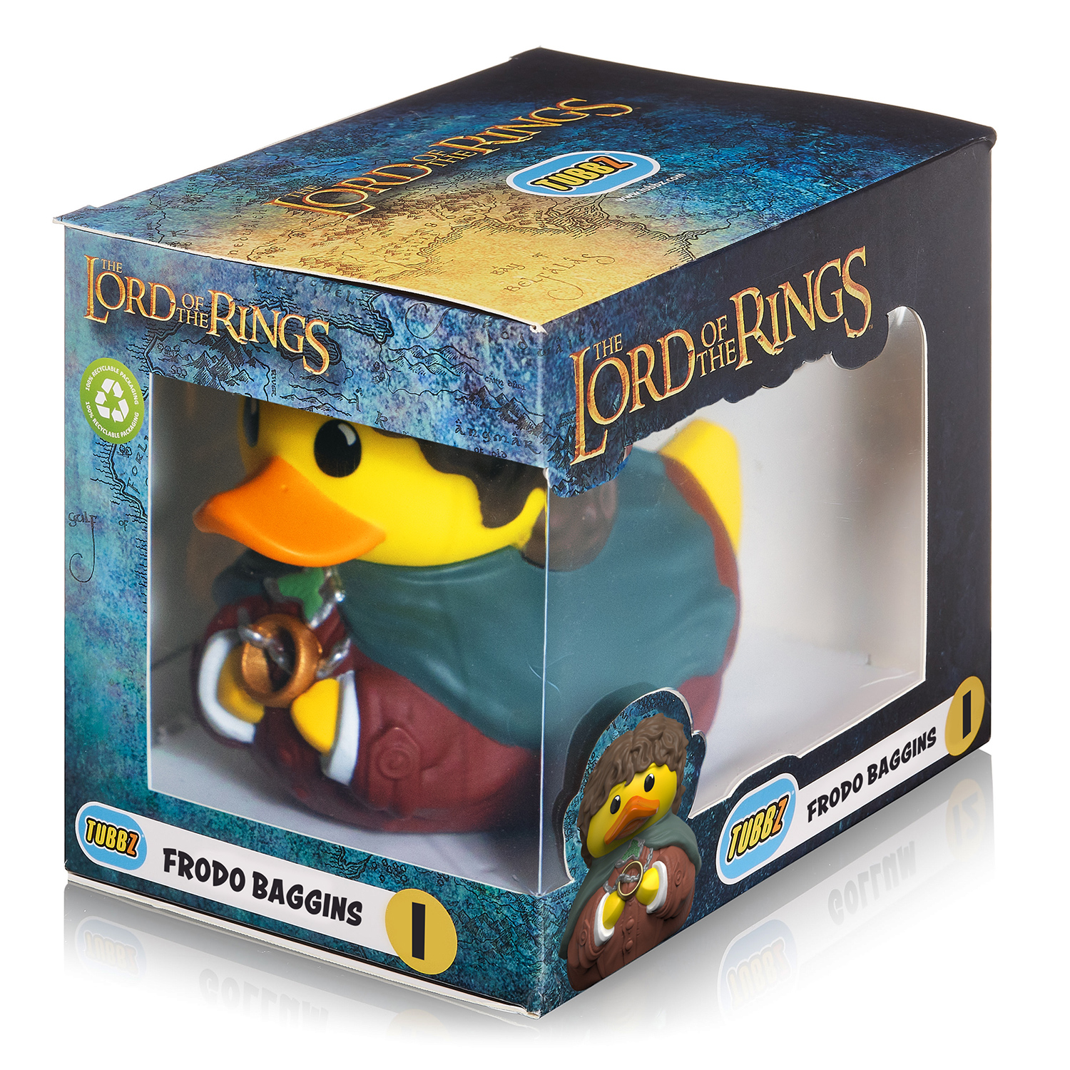 Фигурка The Lord of the Rings Утка Tubbz Фродо из Властелина колец Boxed  Edition без ванны купить по цене 2399 ₽ в интернет-магазине Детский мир