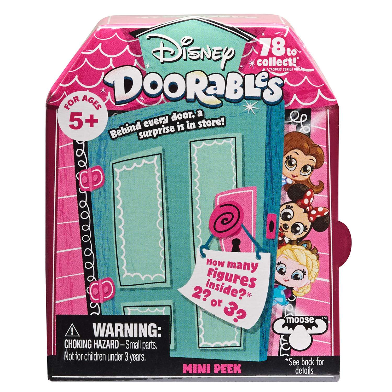 Мини-набор Disney Doorables 2 фигурки (Сюрприз) 69400 - фото 1
