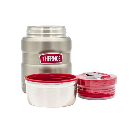 Термос для еды и напитков THERMOS 0.47 л нержавеющая сталь MT-56 Red line