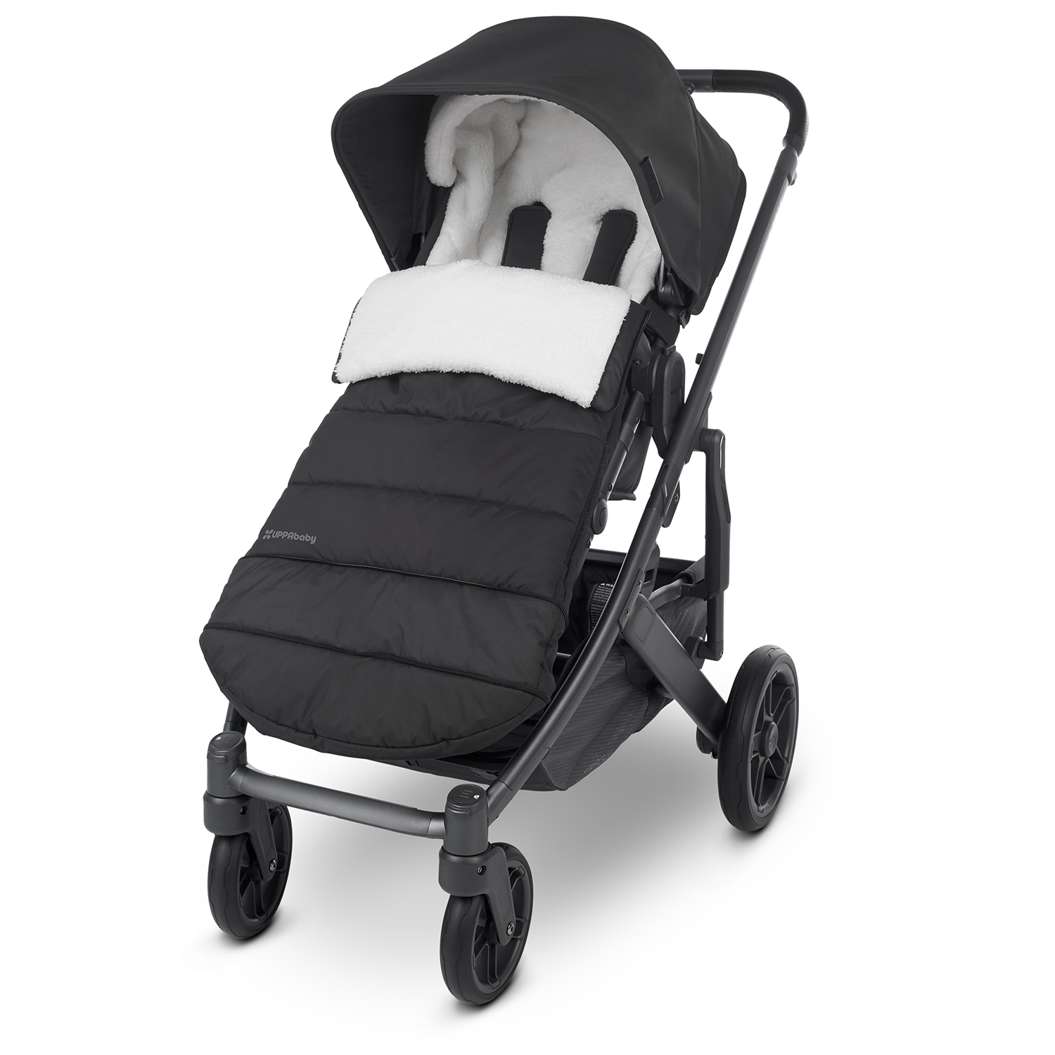 Чехол для коляски UPPAbaby утепленный Черный - фото 2