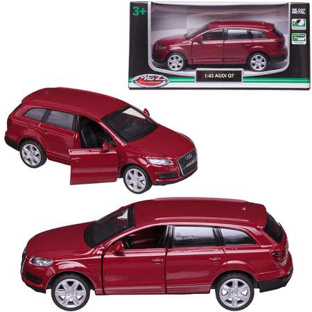 Автомобиль Abtoys Audi MSZ 1:43 красный