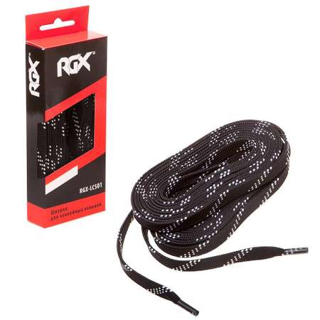 Шнурки RGX RGX-LCS01 244 см Black