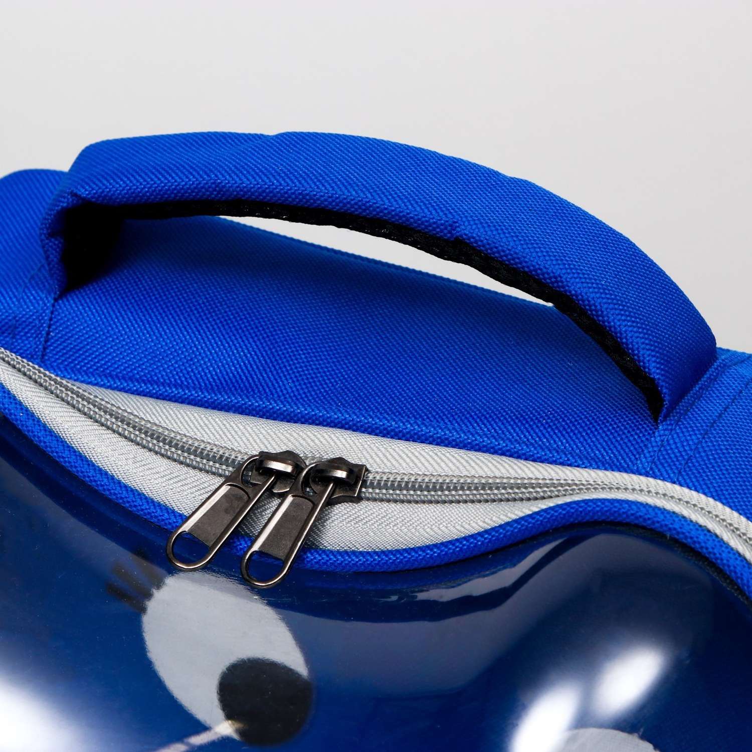 Рюкзак для переноски животных Пижон «Котик» прозрачный 34х25х40 см синий - фото 5