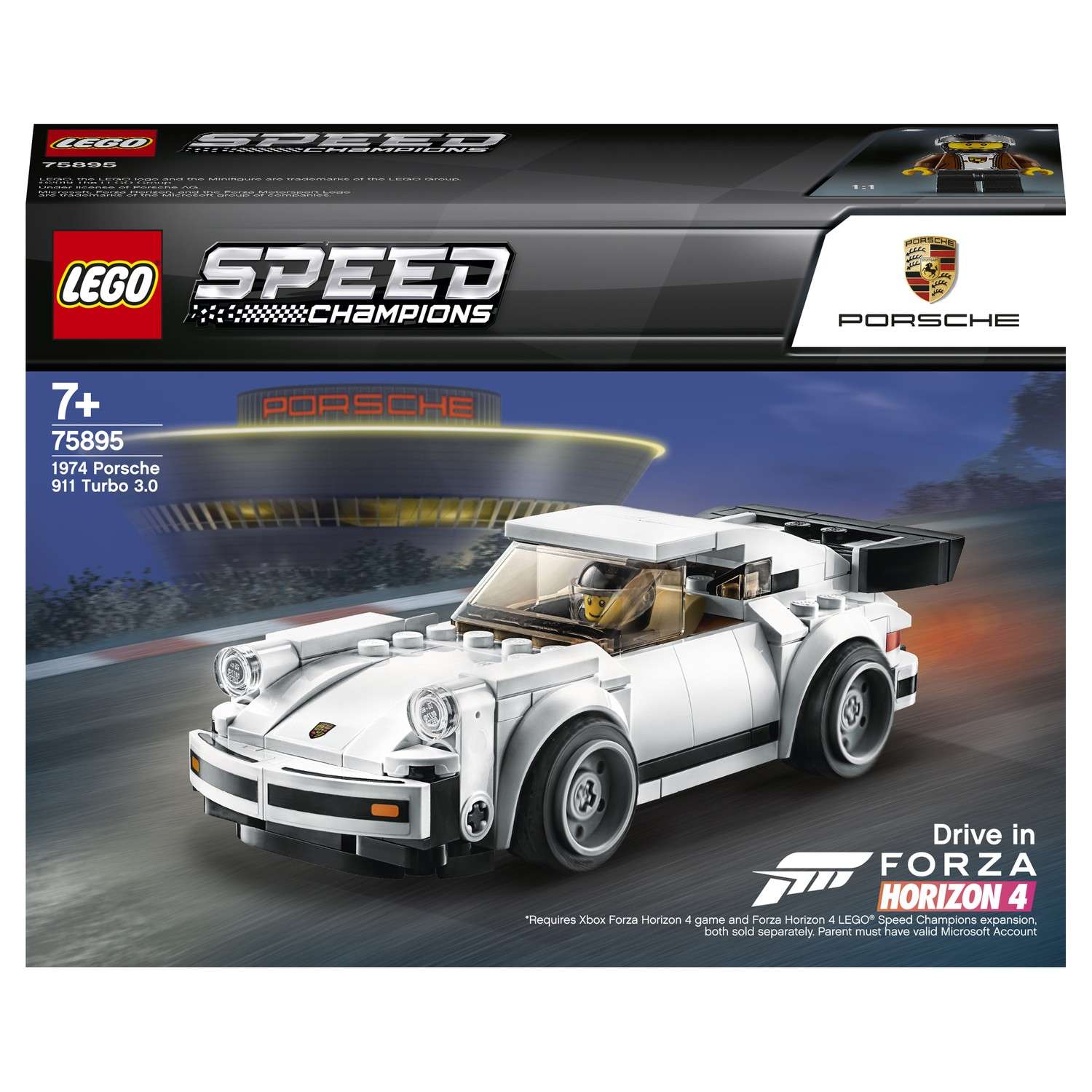Конструктор LEGO Speed Champions 1974 Porsche 911 Turbo 3.0 75895 - фото 2