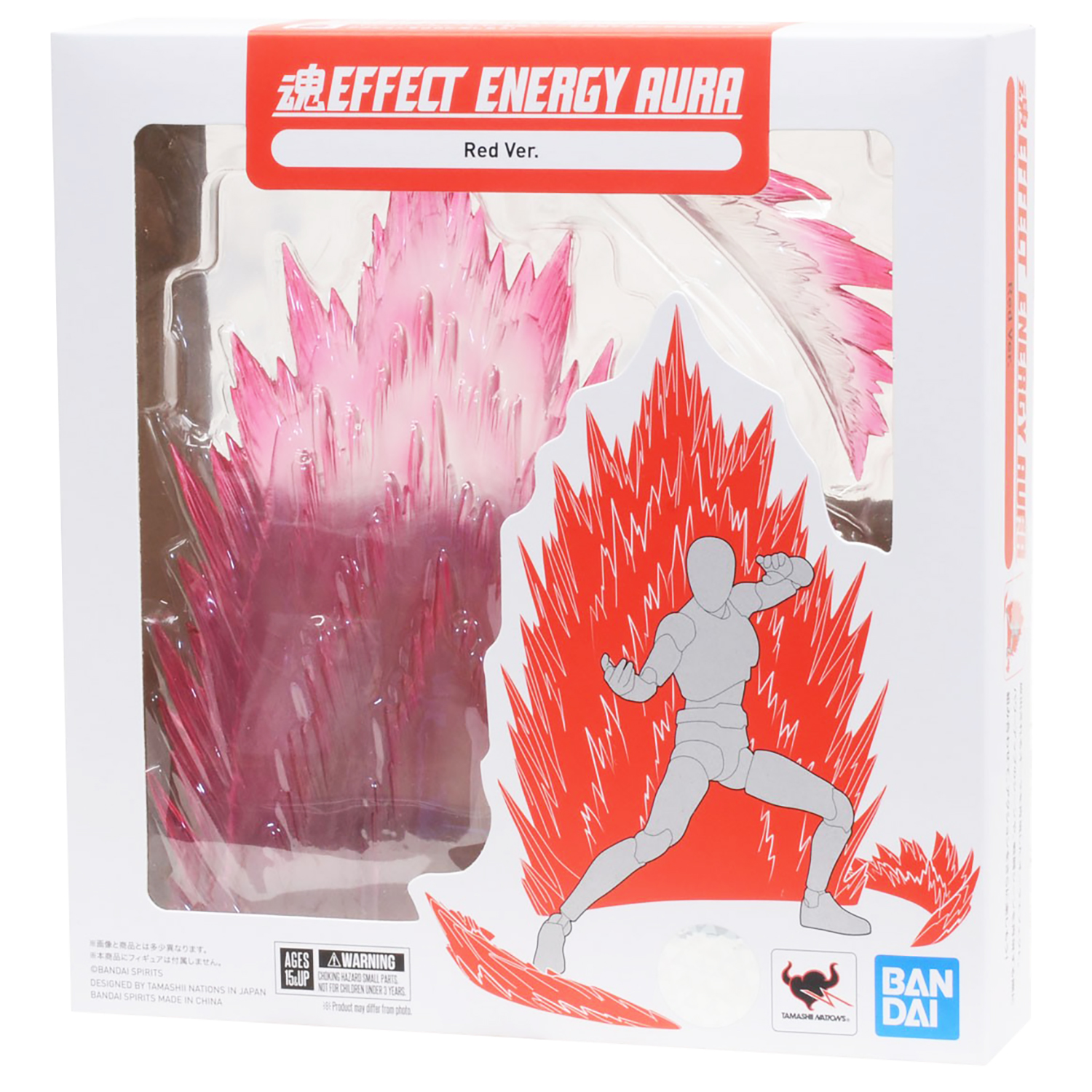 Фигурка BANDAI Tamashii Effect - Energy Aura Red Ver. 591838 - фото 2