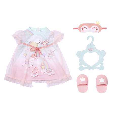 Игрушка Zapf Creation Игрушка Baby Annabel Набор для сна Сладких снов 43 см веш