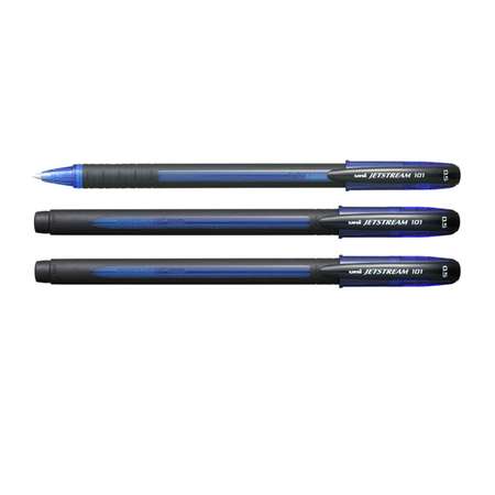Ручка шариковая UNI Jetstream SX-101-05 синий 0.5 мм. 3 шт