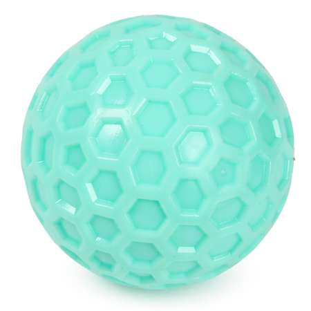Игрушка для собак Barbaks Жевалка-пищалка Мяч Голубой 5.5см