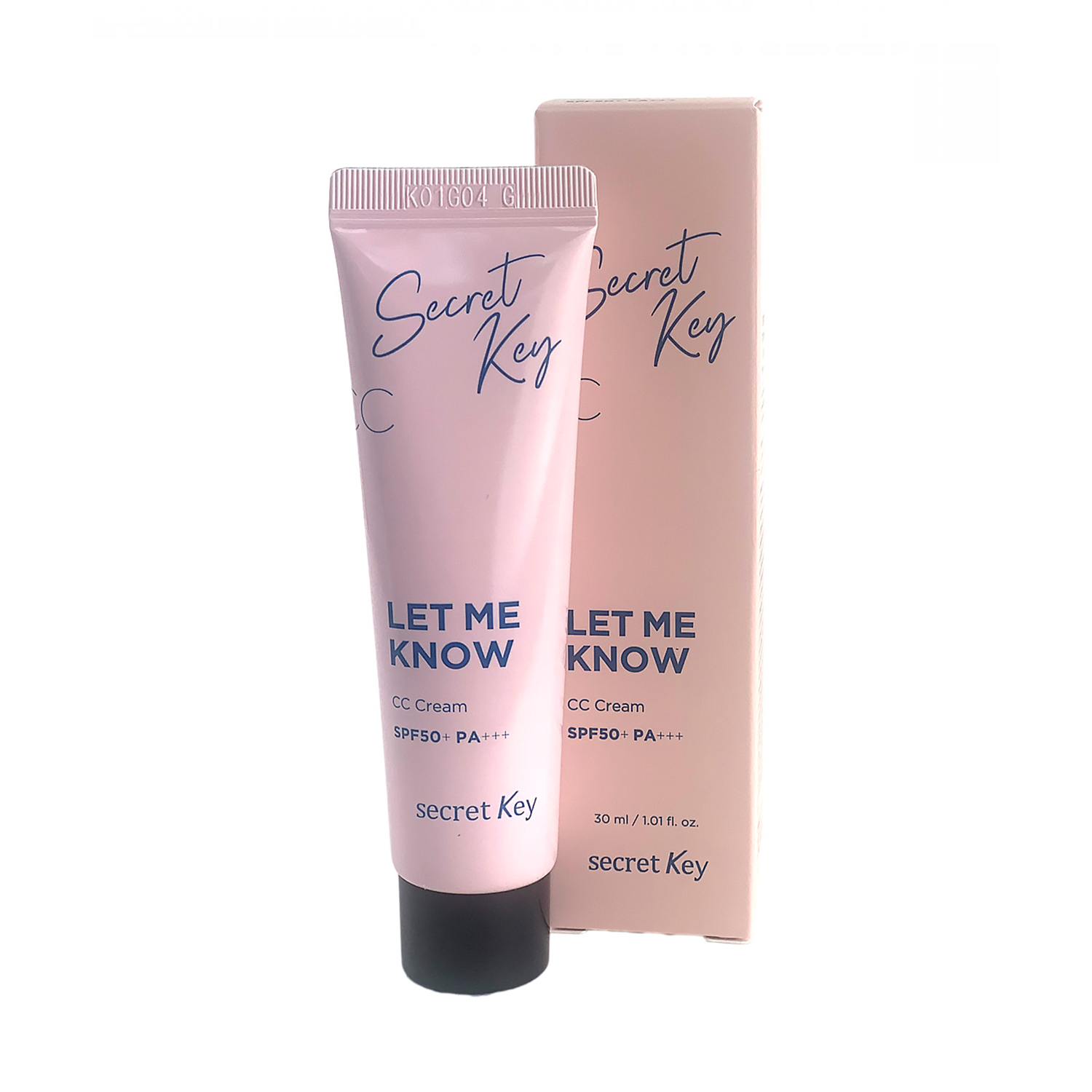 Крем для лица SECRET KEY солнцезащитный let me know cc cream spf50+ pa+++ 30 мл - фото 1