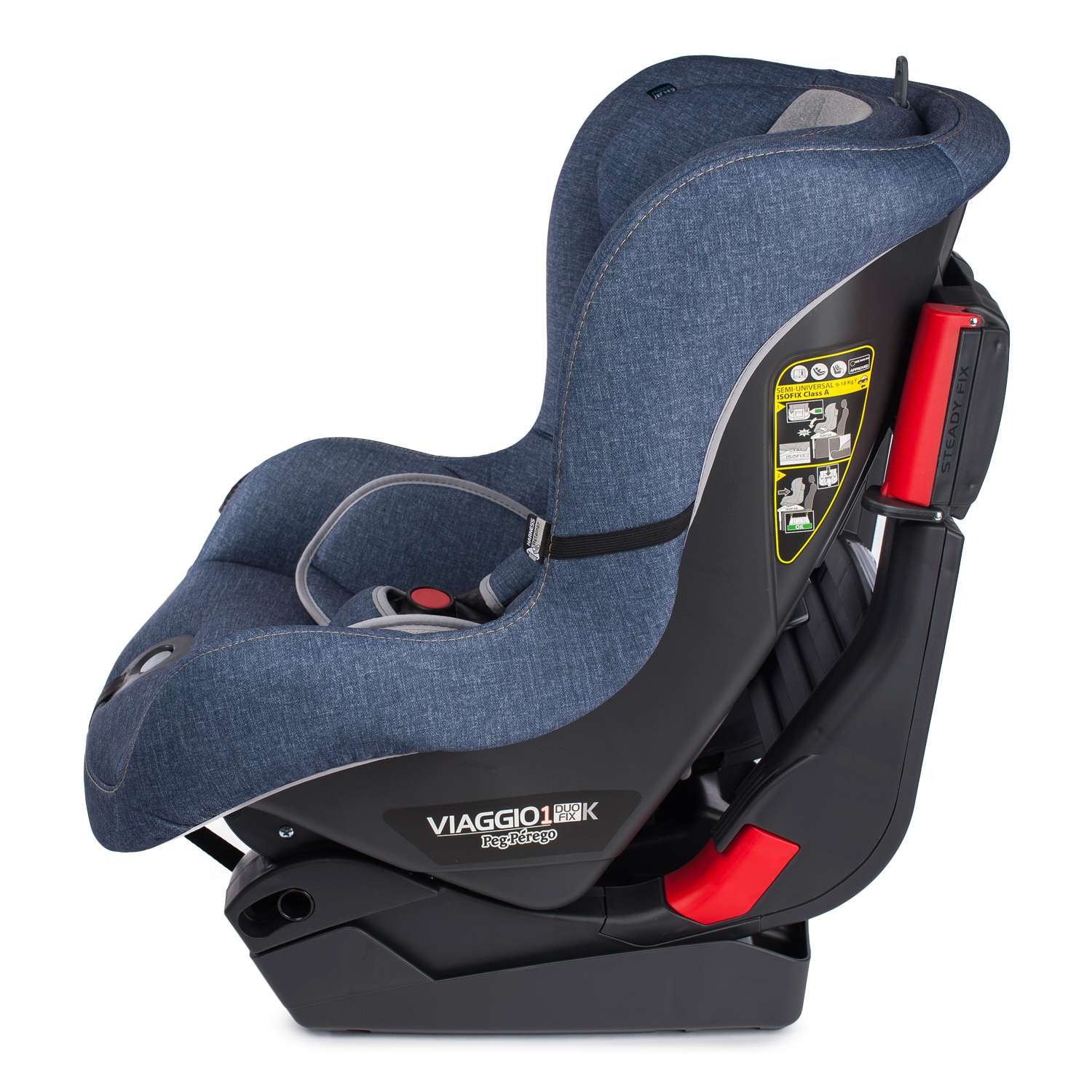 Автокресло Peg-Perego Viaggio1 Duo-Fix K Urban Denim - фото 5