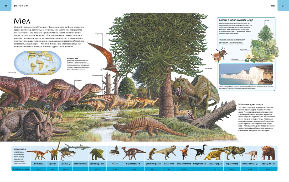 Книга Махаон Динозавры Иллюстрированный атлас - фото 7