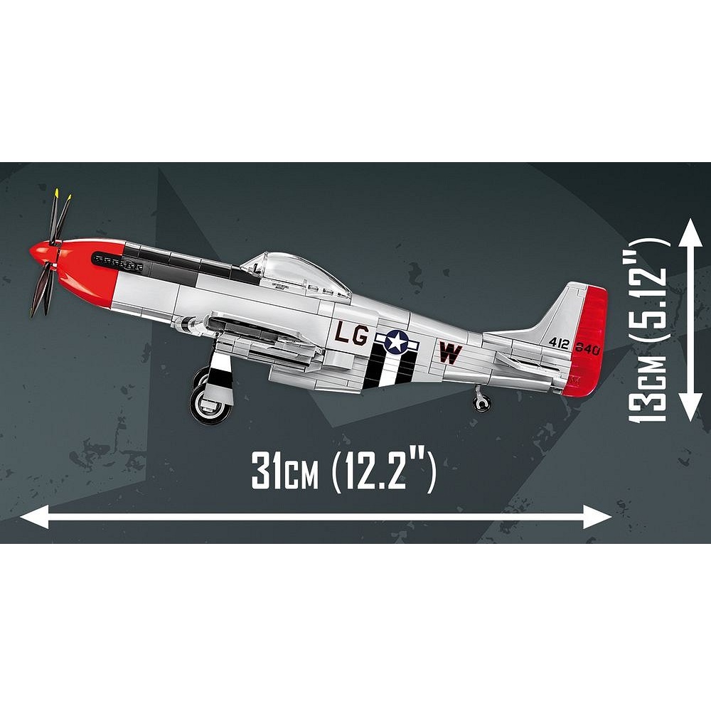 Конструктор COBI Американский истребитель North American P-51D Mustang 350 деталей - фото 6