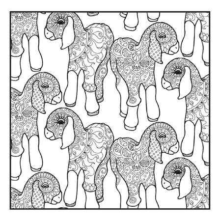 Книга АСТ Беззаботные овечки Рисунки для медитаций