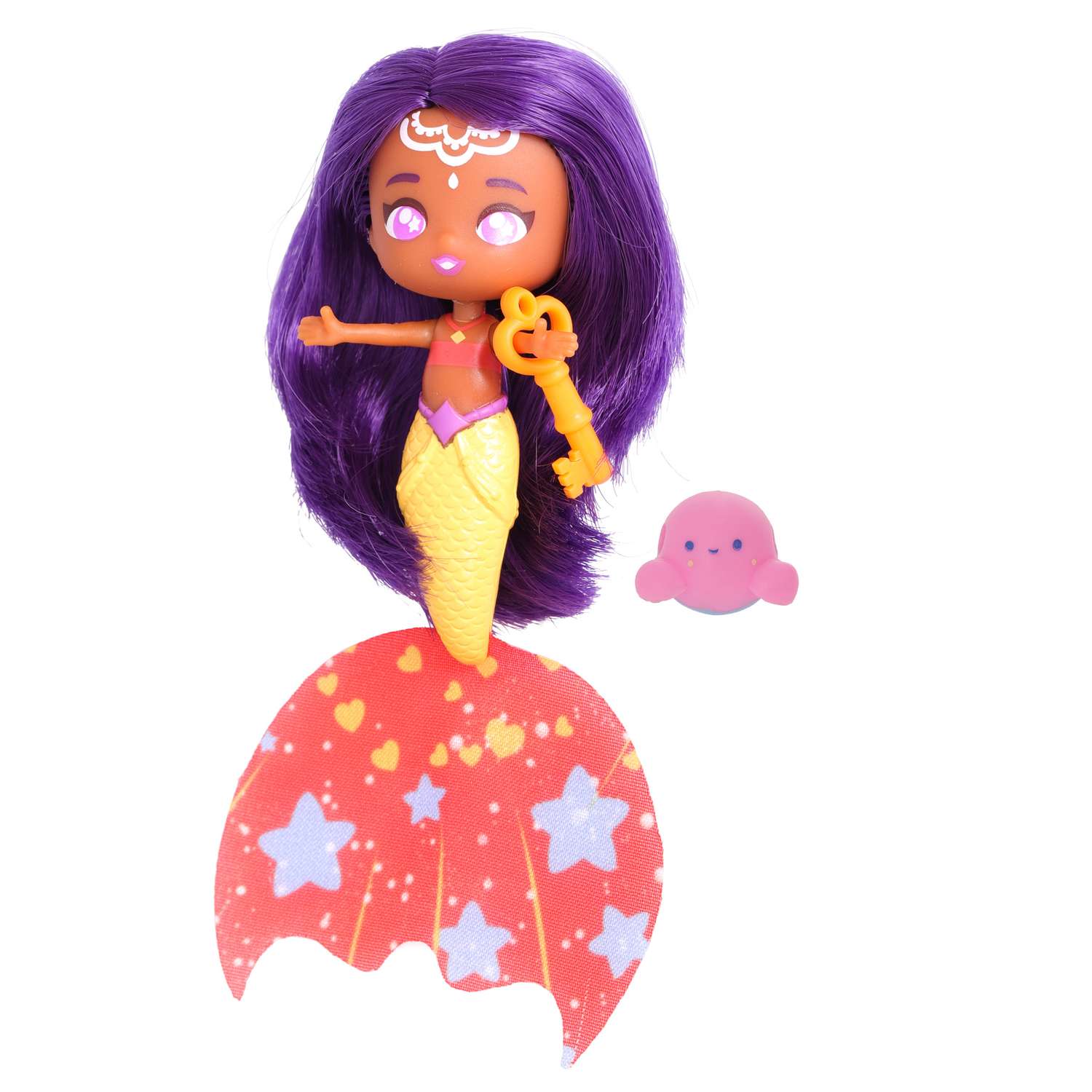 Кукла-сюрприз SEASTERS СиСтерс Принцесса русалка Наиша набор с аксессуарами и питомцем EAT15600 - фото 4