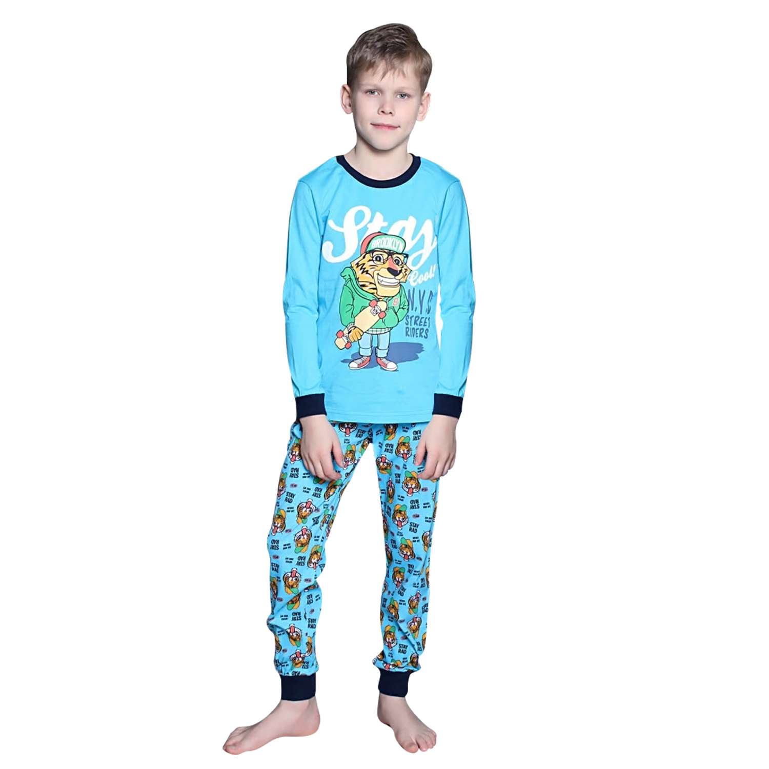 Пижама для мальчика T-SOD DTS1525/принт_5_MVI0000 - фото 1