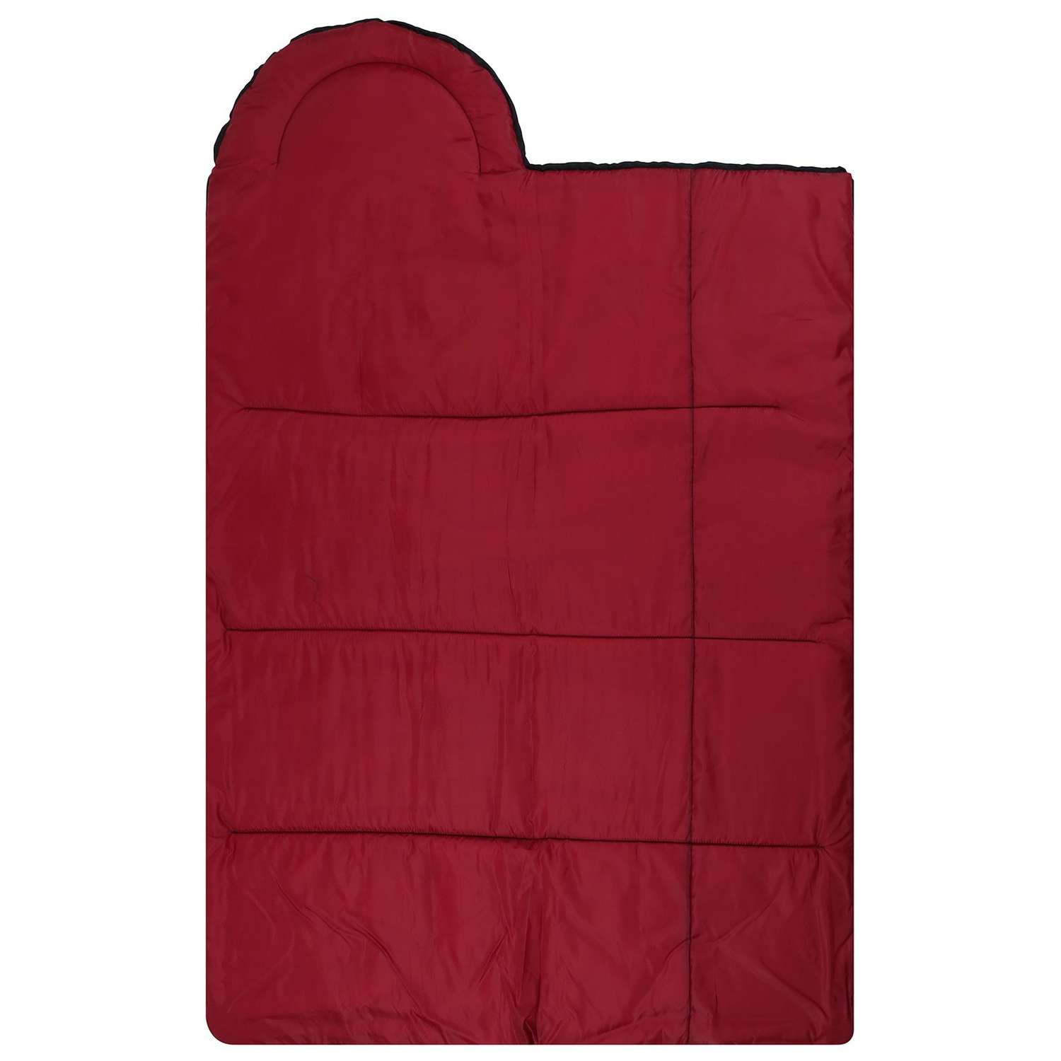 Спальник-одеяло Maclay с подголовником 235х80 см до -15°С - фото 9