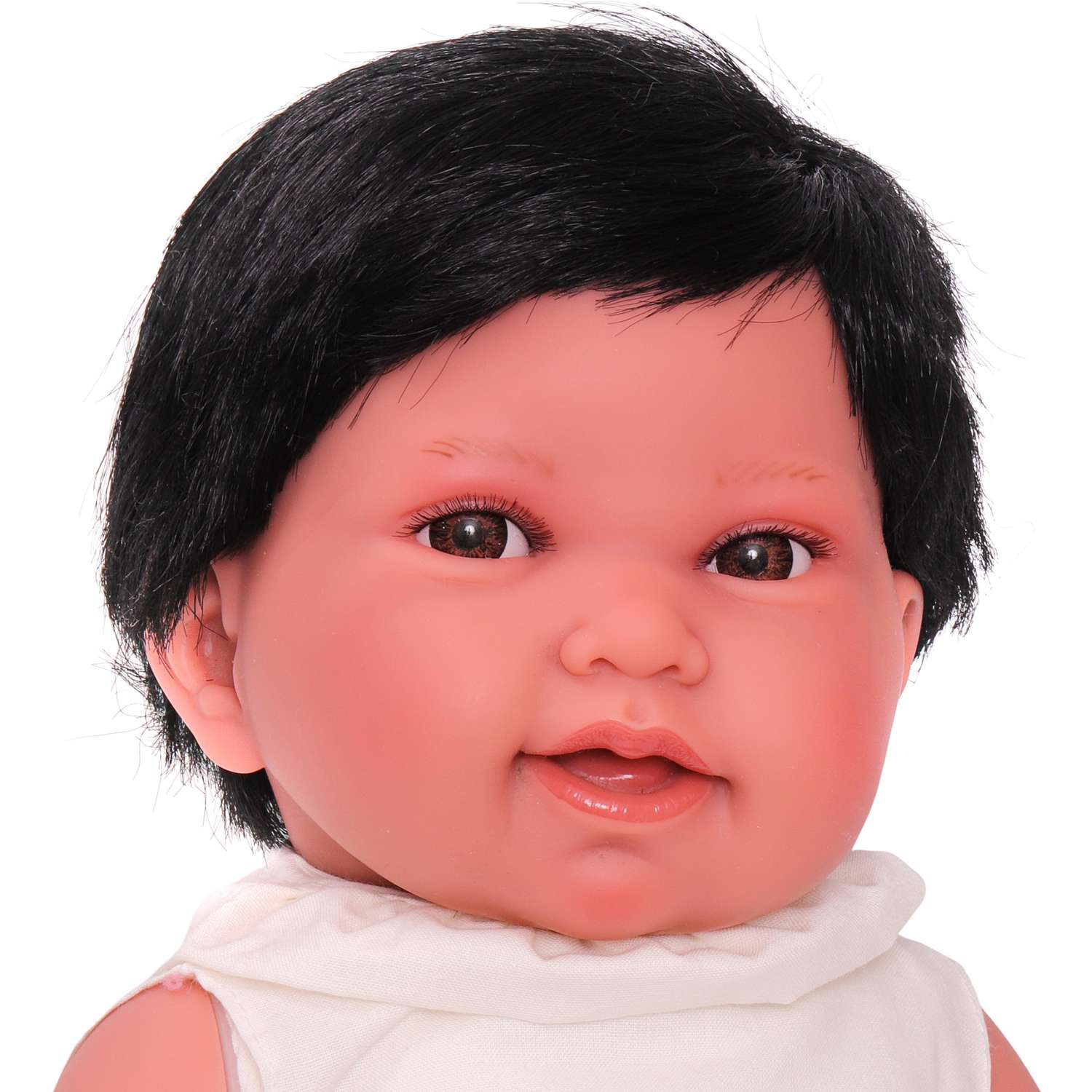 Кукла малышка Antonio Juan Реборн Сэнди в розовом 40 см мягконабивная 33069 - фото 4