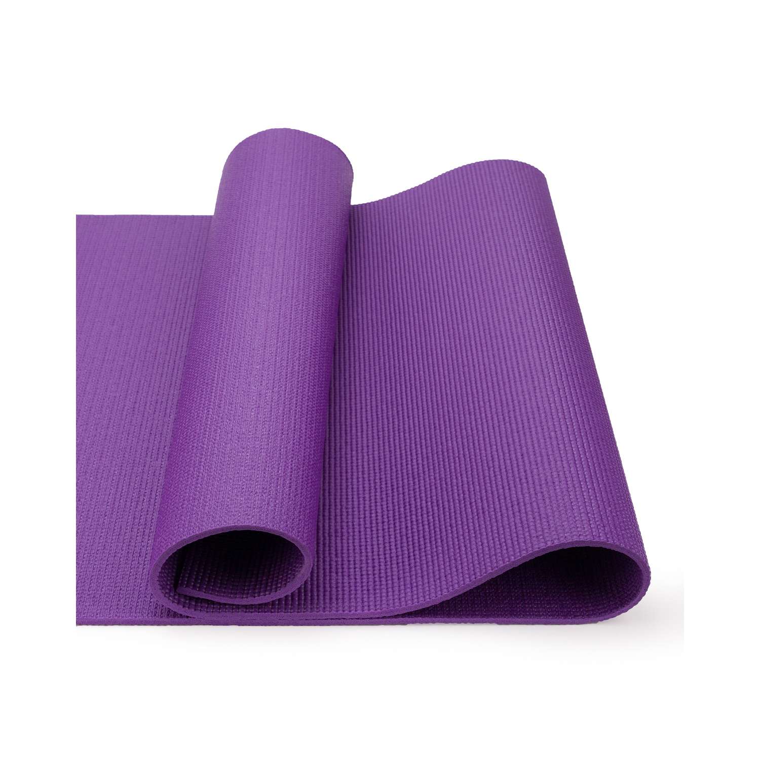 Коврик для йоги SXRide Коврик для йоги 173х61х0.6 см фиолетовый с сумкой - фото 2