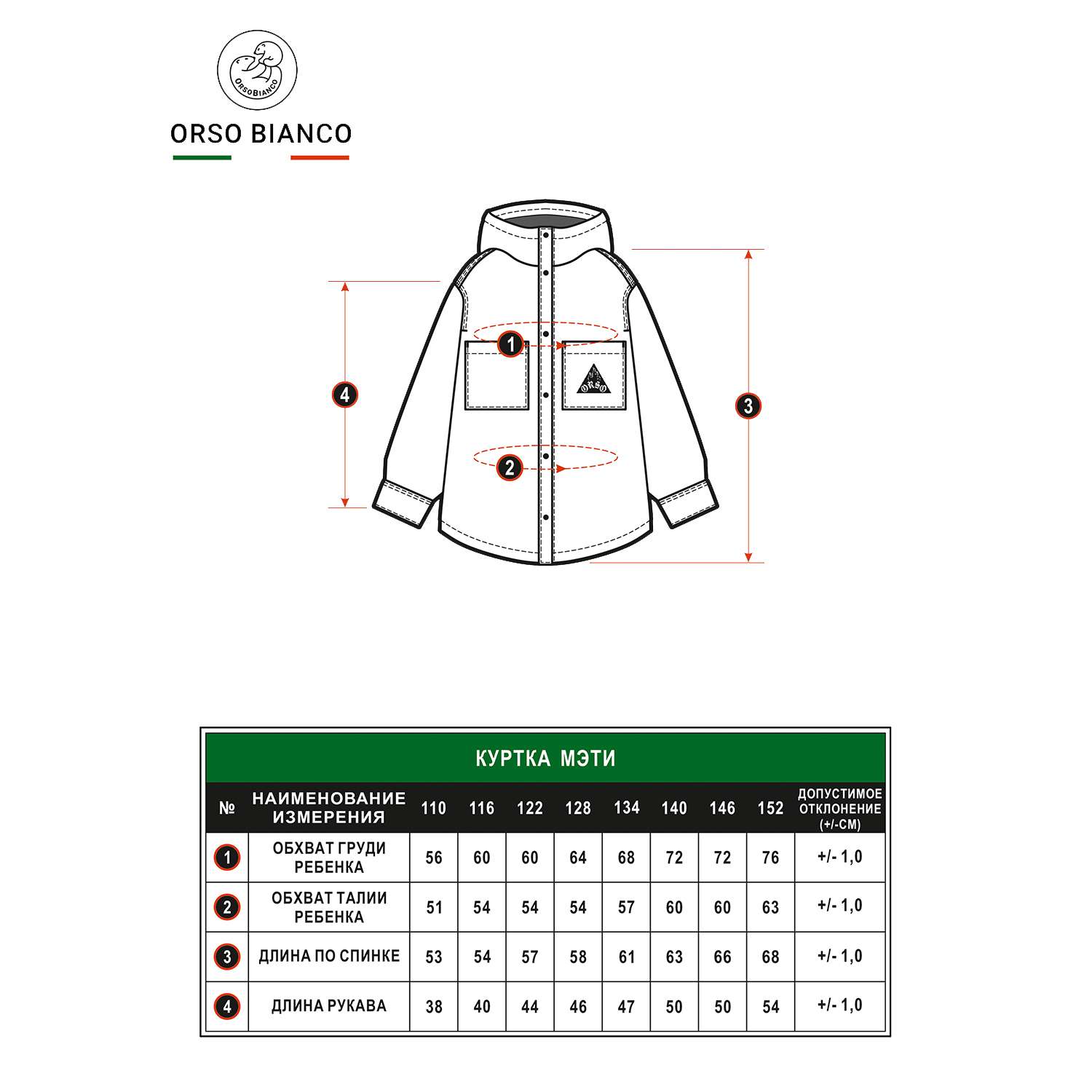 Куртка Orso Bianco OB21076-22_зеленый - фото 11
