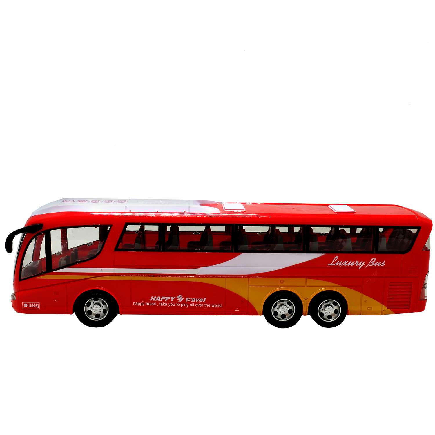 Автобус HK Industries РУ Красный 666-694A - фото 5