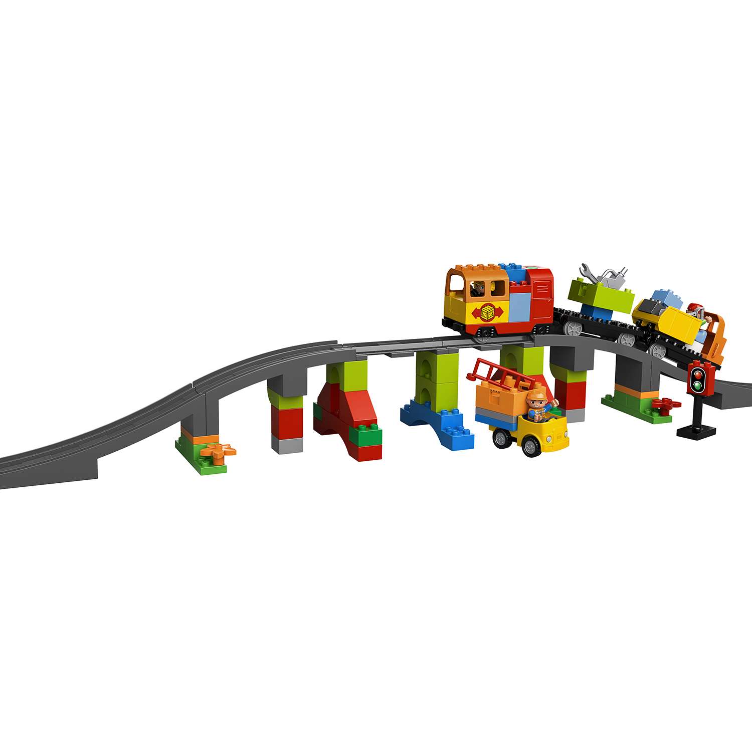 Конструктор LEGO DUPLO Town Большой поезд (10508) - фото 7