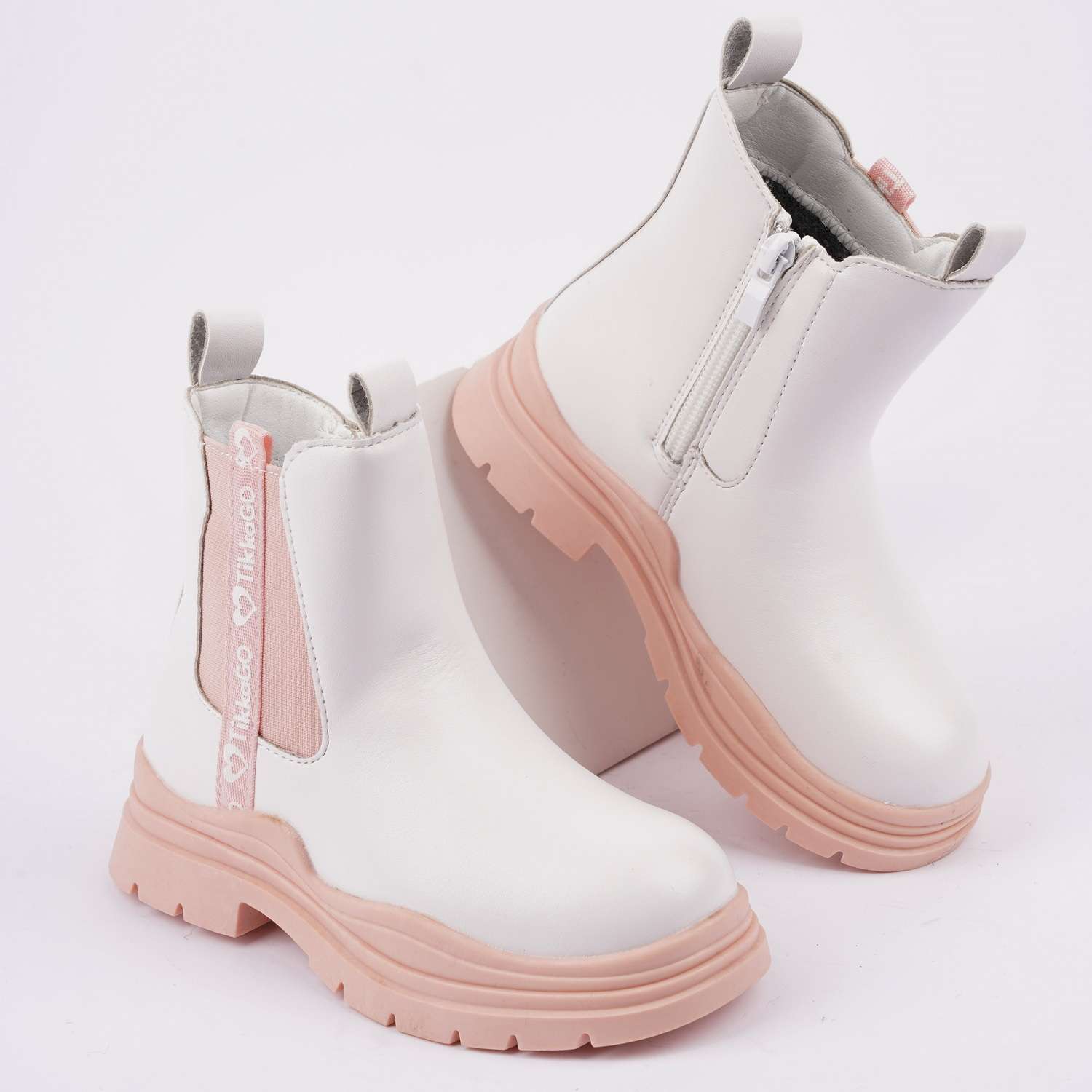 Ботинки TikkaGo 7Y16_2308_white-pink - фото 2