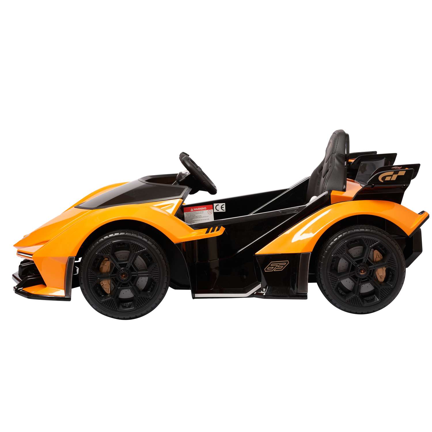 Электромобиль TOYLAND Автомобиль Lamborghini HL528 оранжевый - фото 3