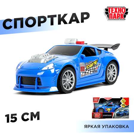 Автомобиль Технопарк Спорткар синий