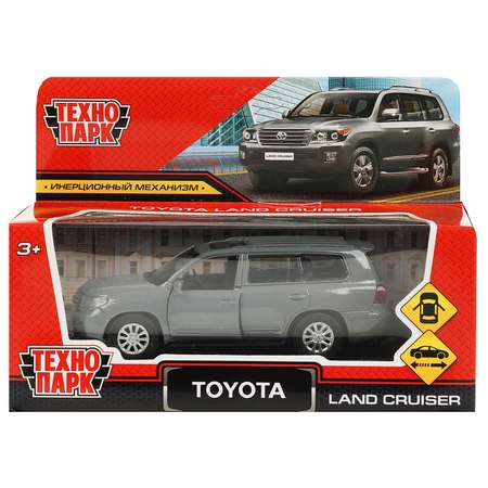 Автомобиль Технопарк Toyota Land Cruiser инерционный