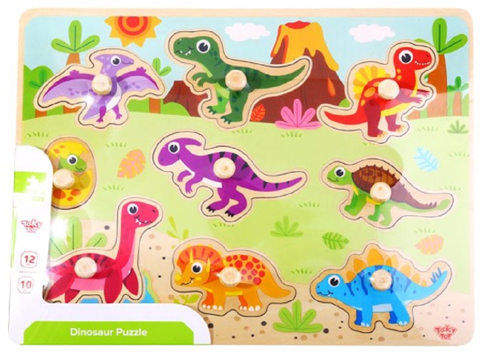 Пазл Tooky Toy Динозавры - фото 5
